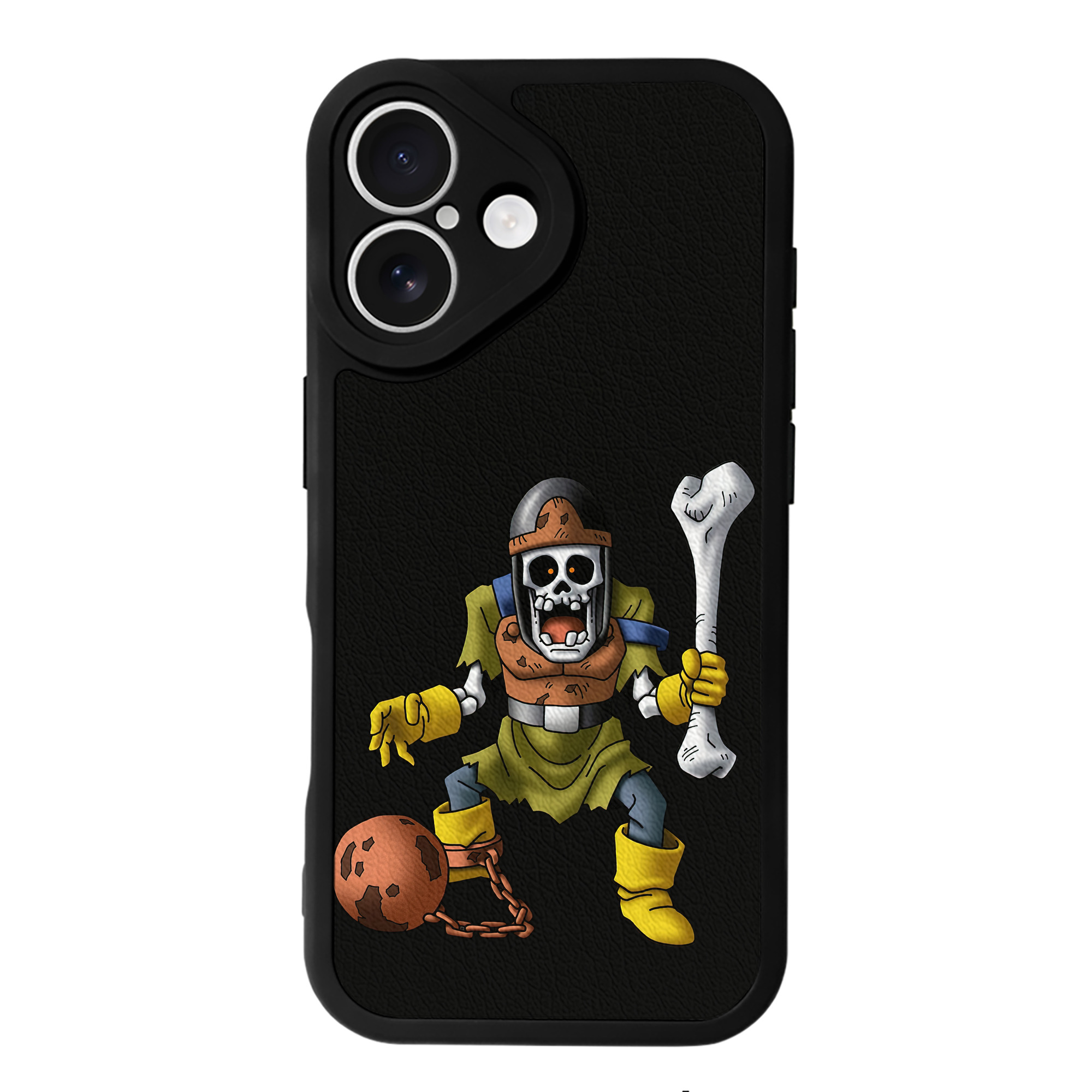（画像用） ドラゴンクエスト Doragon Kuesuto Dragon Quest 【iPhone 16シリーズ対応】シリコンスマホケース（レザー調） 材質：シリコン